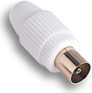 fanton 32000 Fme 32.000 Spina Coassiale Dritta Per Tv Pezzi 10 - 32000