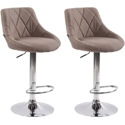 2er Set Barhocker Lazio Stoff C