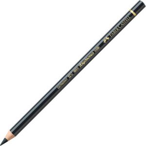 Faber-Castell Buntstifte Polychromos 110199, schwarz, Farbnummer 199, 1 Stück