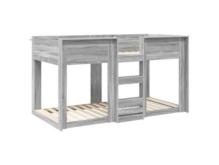 Lit adulte/enfant 80x200cm - VIDAXL - Lit superposé - 2 places - pour Enfants Gris Sonoma L15300