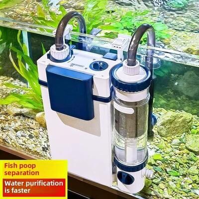 Uplift Essentials Fish Tank Filter With Oxygenation And Water Purification System 600 8w 600l h eu Adapter 220v 50hz
