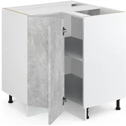 Vicco, Regal, Eckschrank für Hausrat R-Line (75.60 x 46 x 81.60 cm)