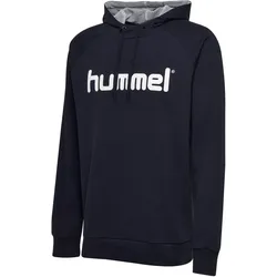 hummel GO Baumwoll Logo Hoodie Herren marine M