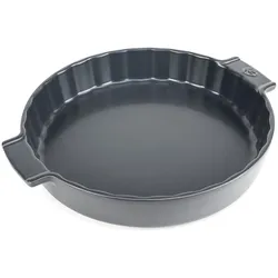 PEUGEOT Keramik Quicheform APPOLIA 28cm Schiefergrau Tortenform Spülmaschinenfest