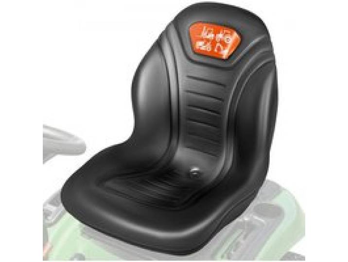 VEVOR Siège de Tracteur pour Yamaha Noir Siège de Remplacement en Vinyle Siège de Tracteur Tondeuse Universelle 478 x 587 x 523 mm Dossier 523 mm Imperméable Trou de Vidange pour Chariot Élévateur