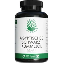 Green Naturals Ägyptisches Schwarzkümmelöl Kapseln 180 ST
