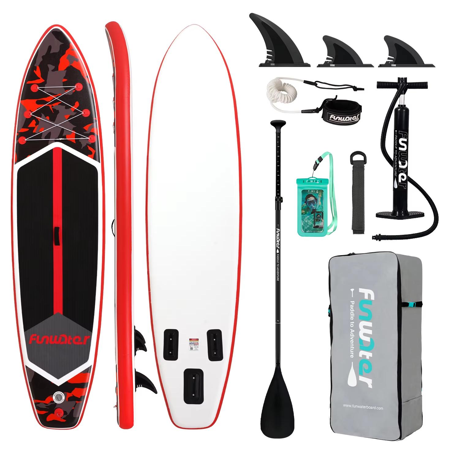 Aufblasbares SUP-Board, ultraleicht - 350 x 84 x 15 cm - PVC