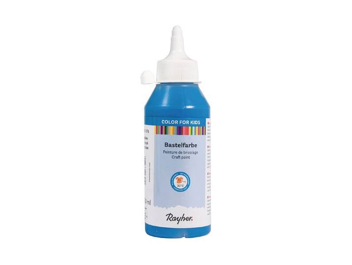 Rayher Kinder-Bastelfarbe Royalblau 250 ml