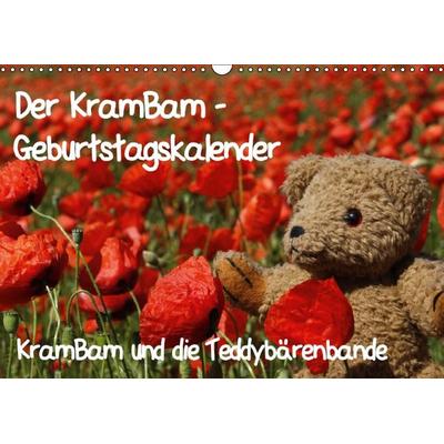 Der KramBam-Geburtstagskalender (Wandkalender immerwährend DIN A3 quer)