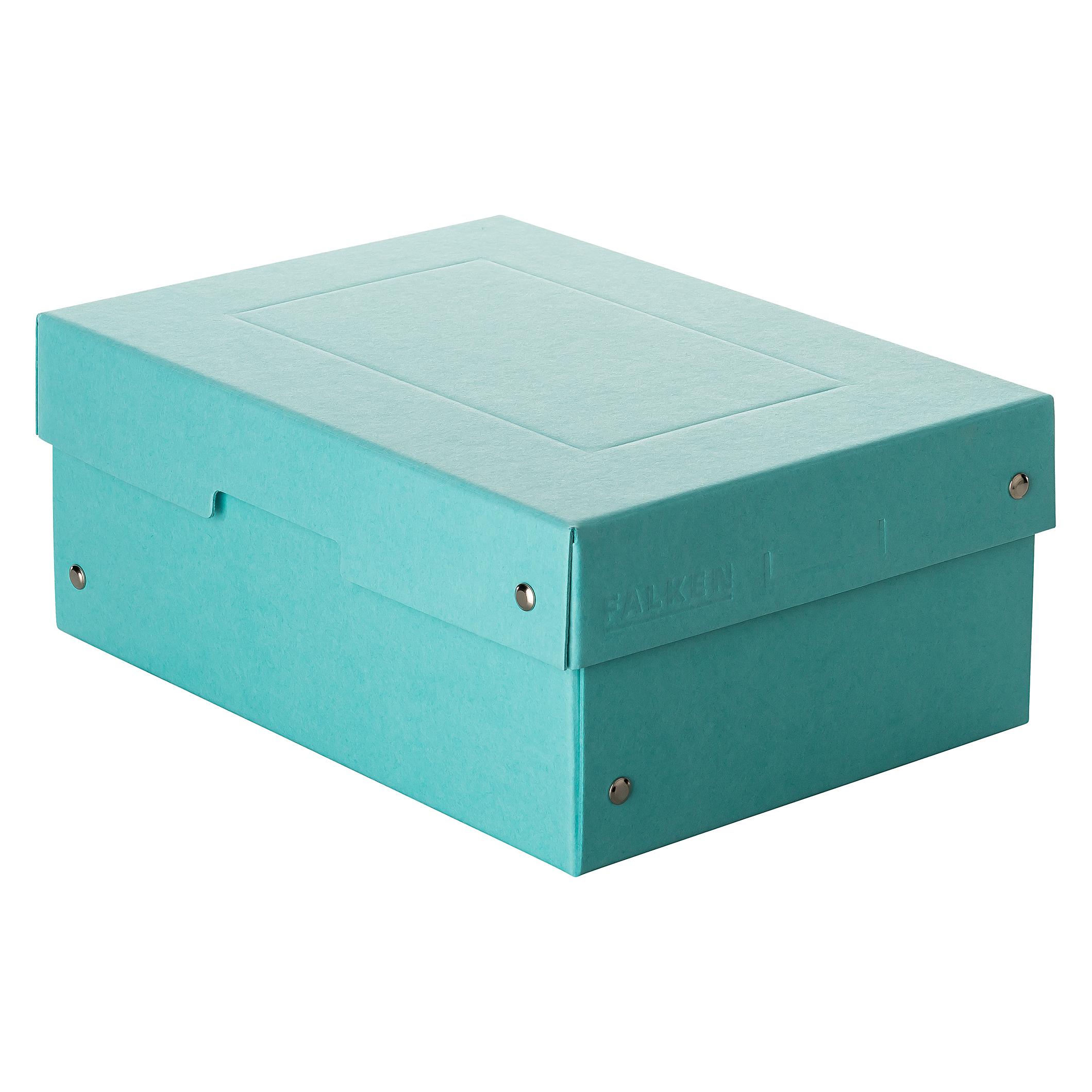 Falken PURE Box Pastell A5 100 mm Füllhöhe azurblau (A5) (22001872)