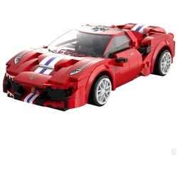 CaDA C51072W Red Race Car RC