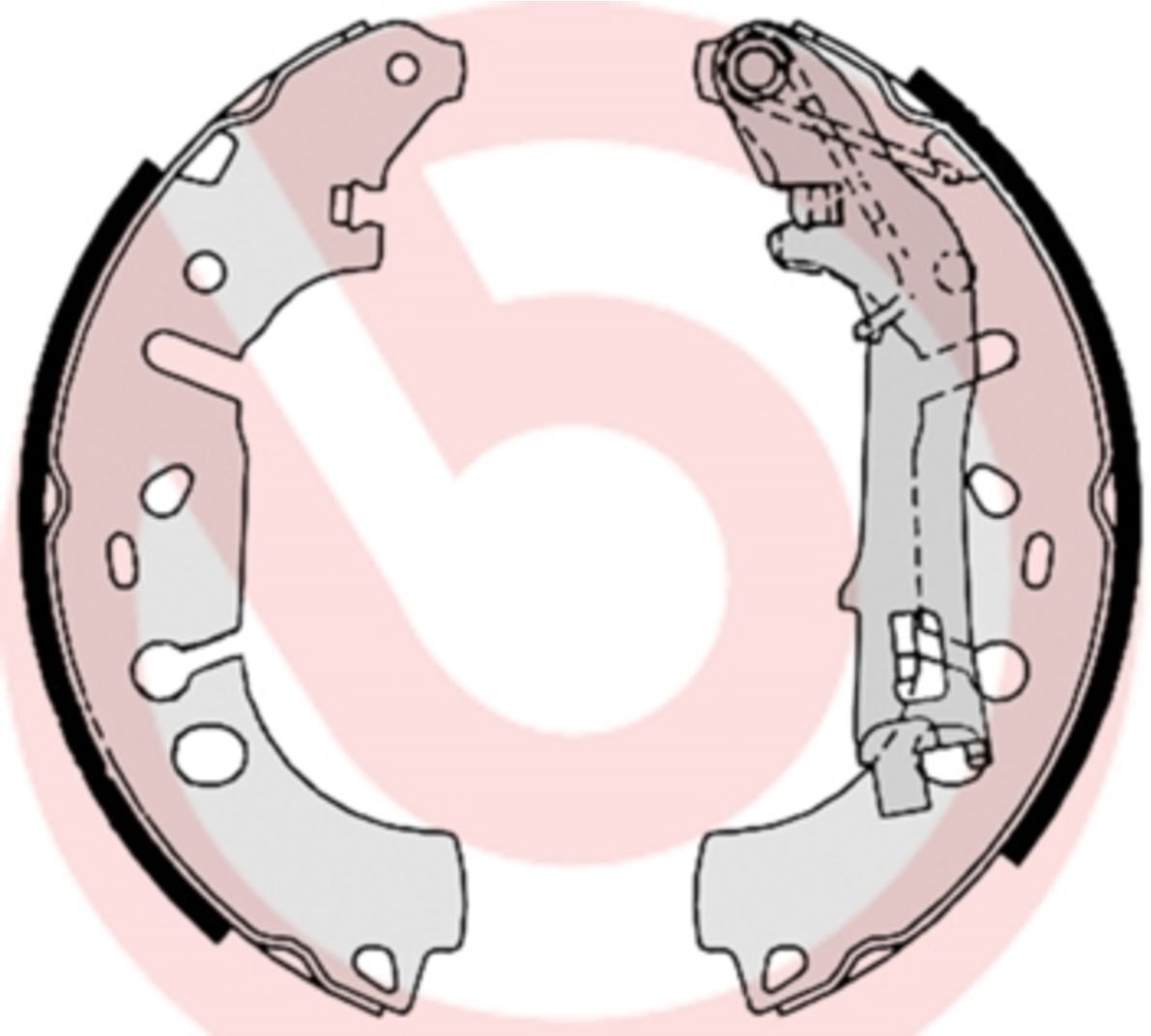 Brembo Ganascia del freno S23531