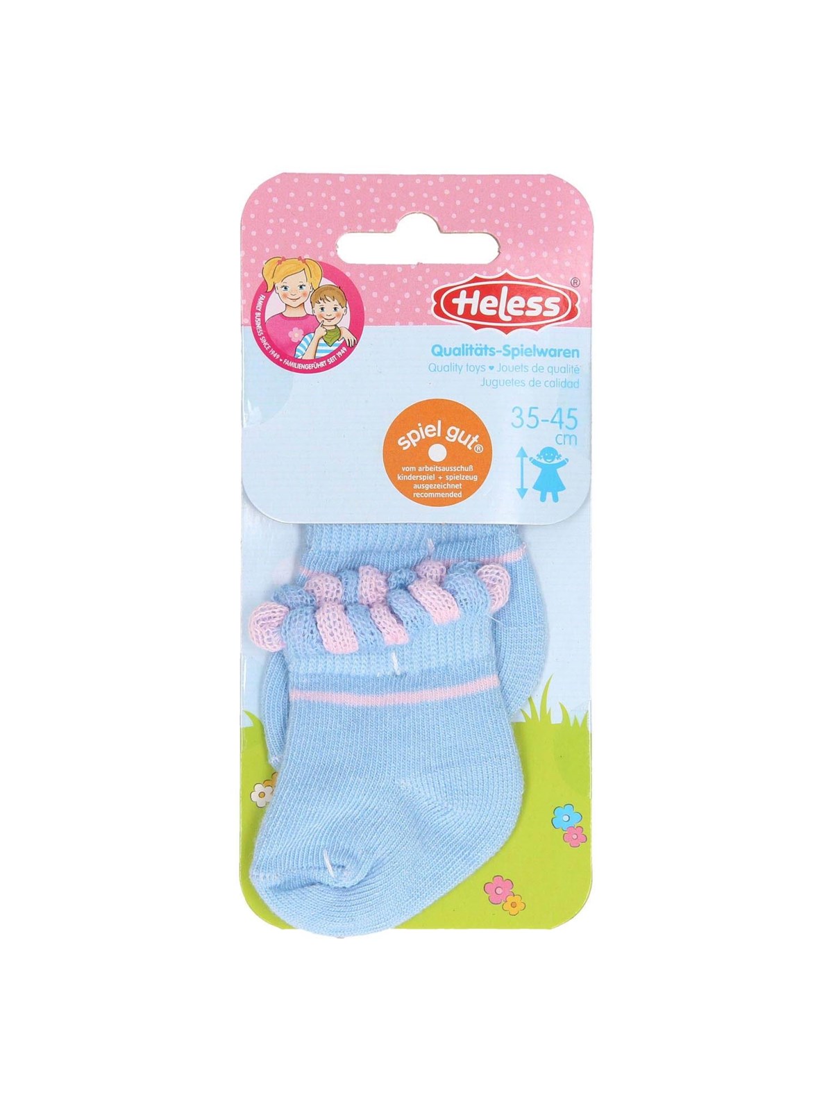 Heless Doll socks - Blue 35-46 cm - Assorted