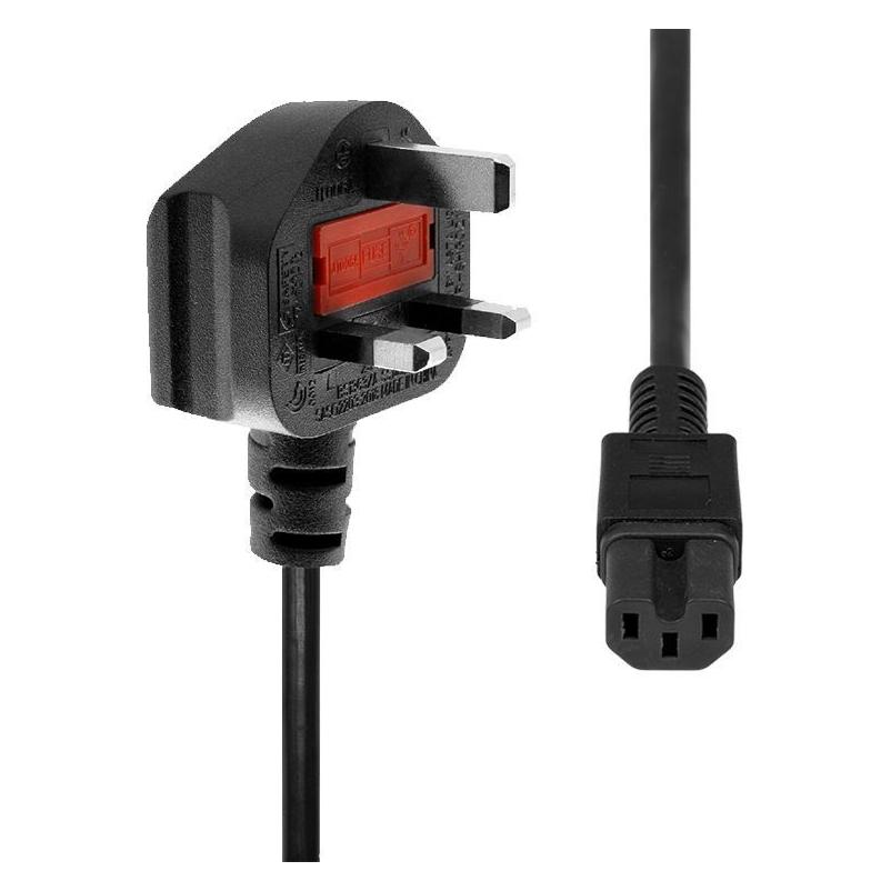 ProXtend Power Cord UK to C15 1M Black (1 m) (PC-GC15-001)