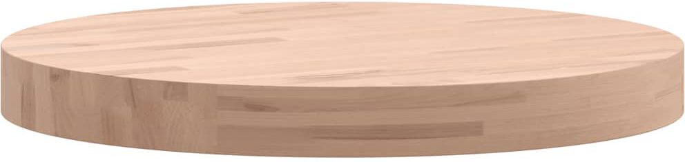 George Oliver Tiphonnet Solid Wood Table Top Natural 4cm H x 40cm W x 40cm D