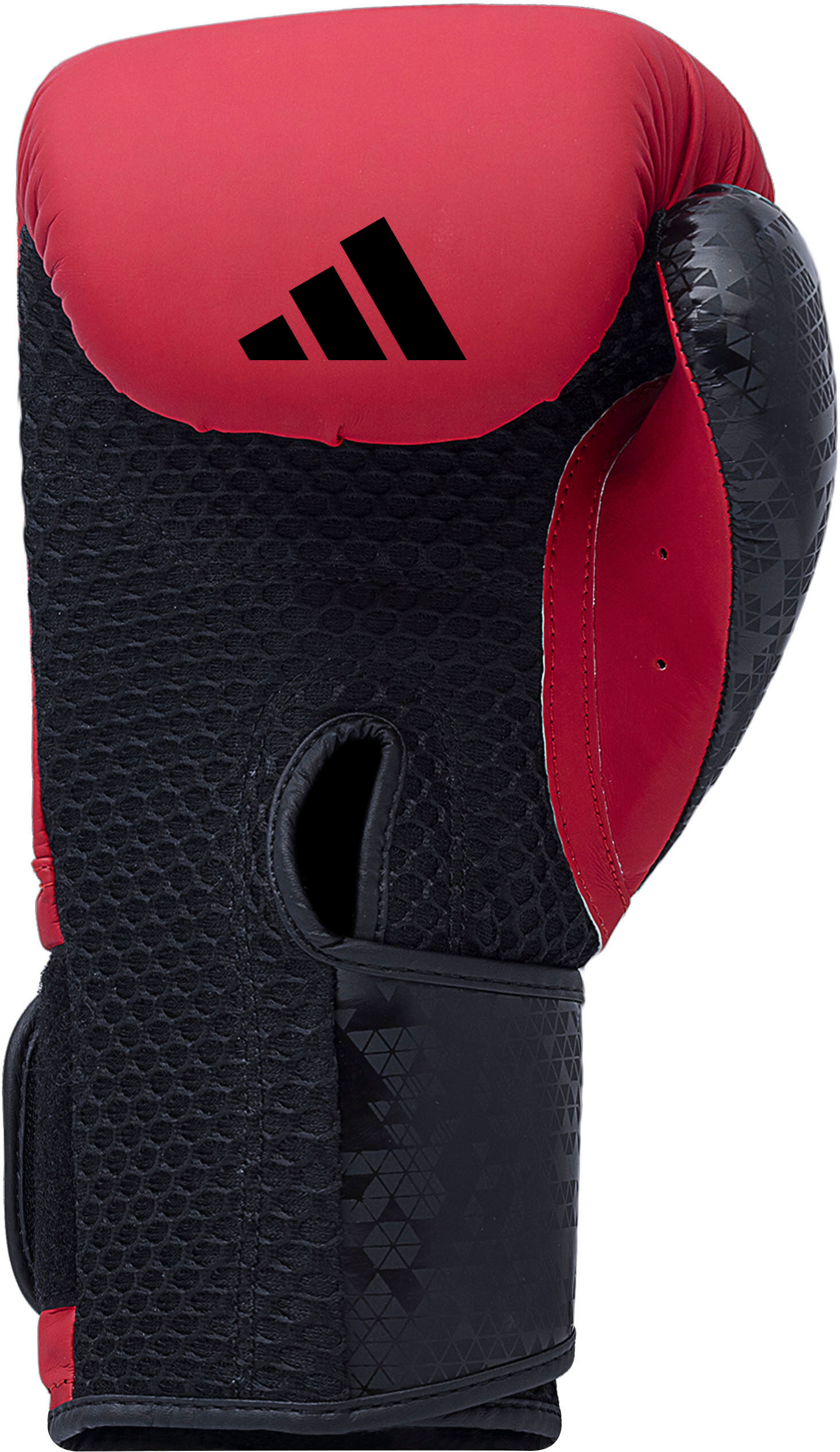Boxhandschuhe ADIDAS PERFORMANCE "Combat 50" Gr. 10, rot (rot, schwarz), Boxhandschuhe, 10 10, Obermaterial: 100% Kunstleder, Boxhandschuhe rot, schwarz 10 10