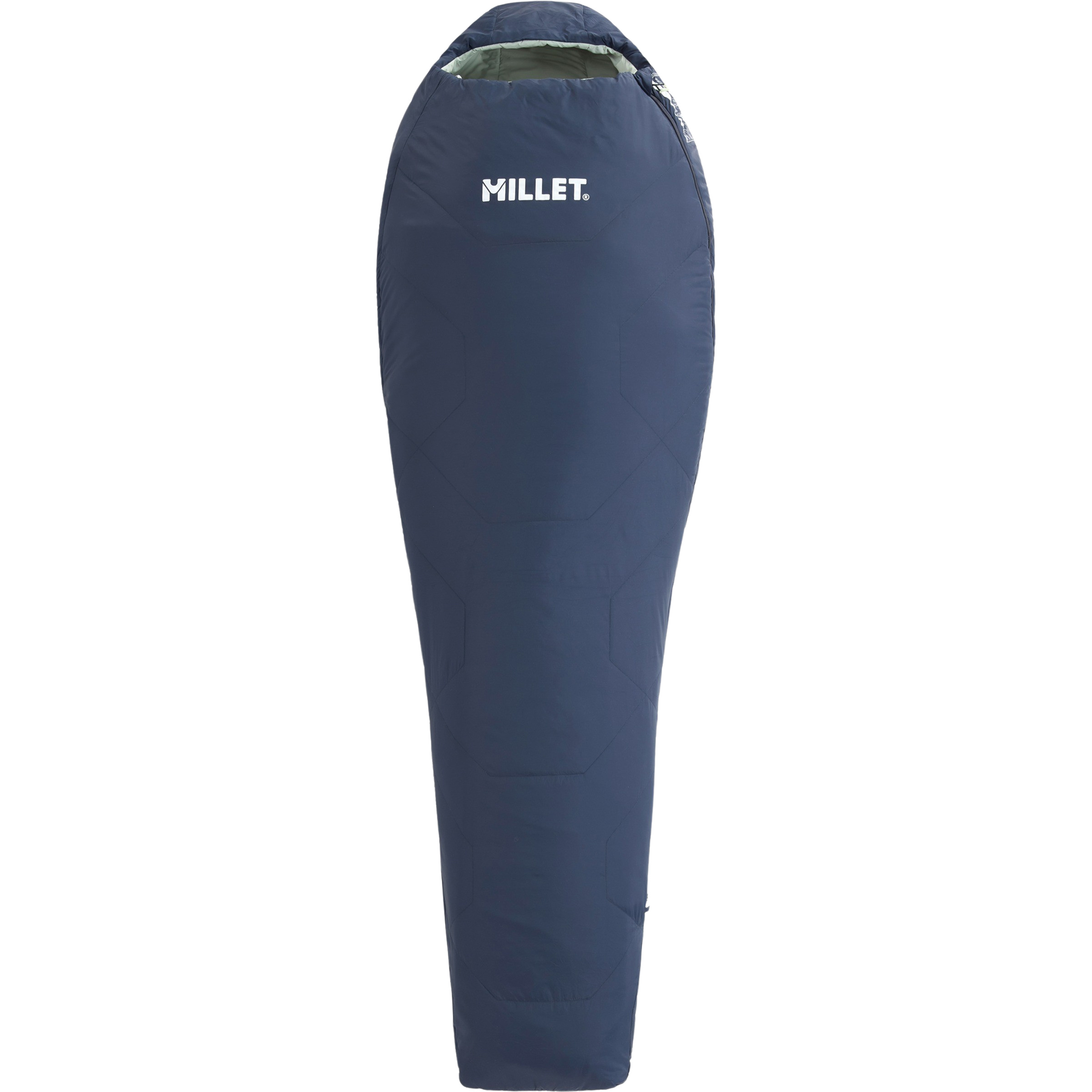 Millet Baikal 600 Schlafsack Damen Kunstfaserschlafsäcke blau Größe MAX. 175CM Camping Isolierend