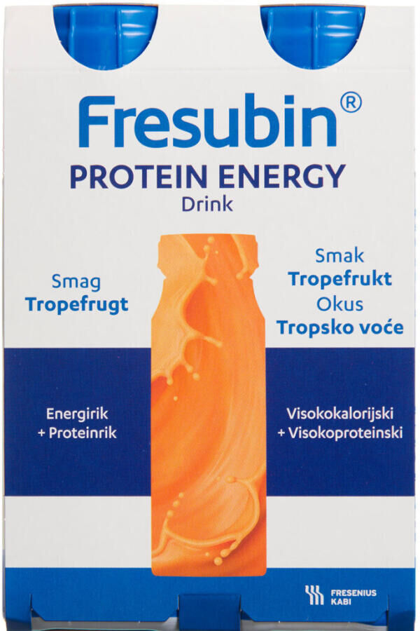 Fresubin Protein Energy Tropefrugt Drink 4 x 200 ml