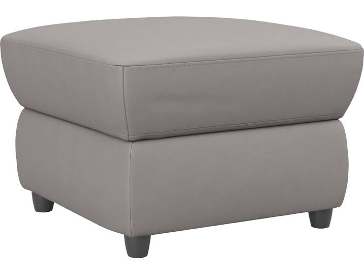 Hocker, 68x45 cm, Kunstleder SOFTLUX®, Beige, Mit Stauraum, Klassisch, Home-affaire