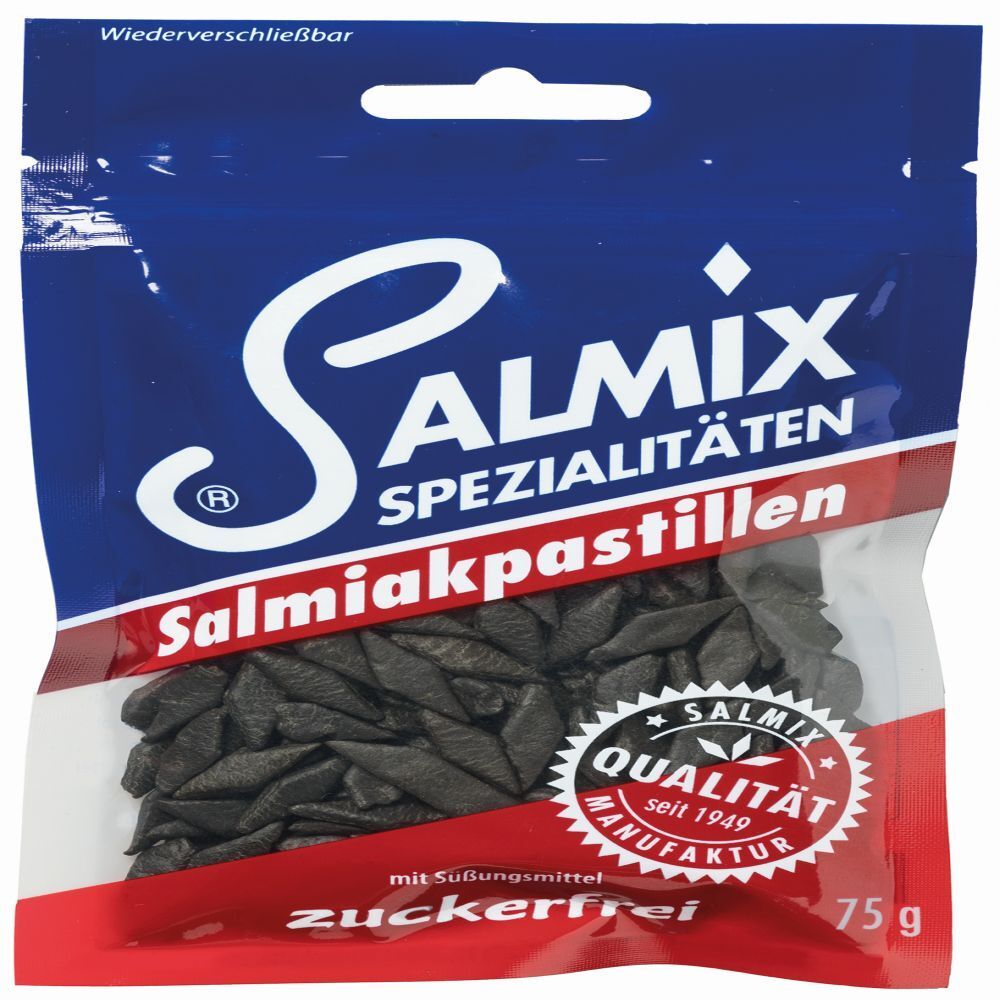 Salmix Salmiakpastillen zuckerfrei 75 g Pastillen