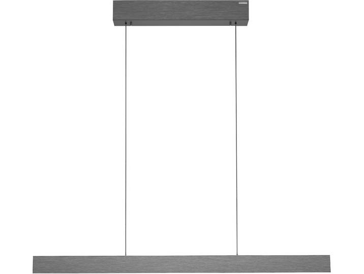 NEUHAUS PURE LED Pendelleuchte PURE E-Motion , grau (platinfarben), 1, H: 35cm, 1 Stk., Leuchten, e-LIFT Funktion, CCT, dimmbar, Up-&Downlight, LED Pendelleuchte