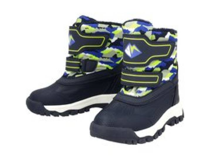 LUPILU® Bottes d'hiver pour enfants (bleu foncé, 28)
