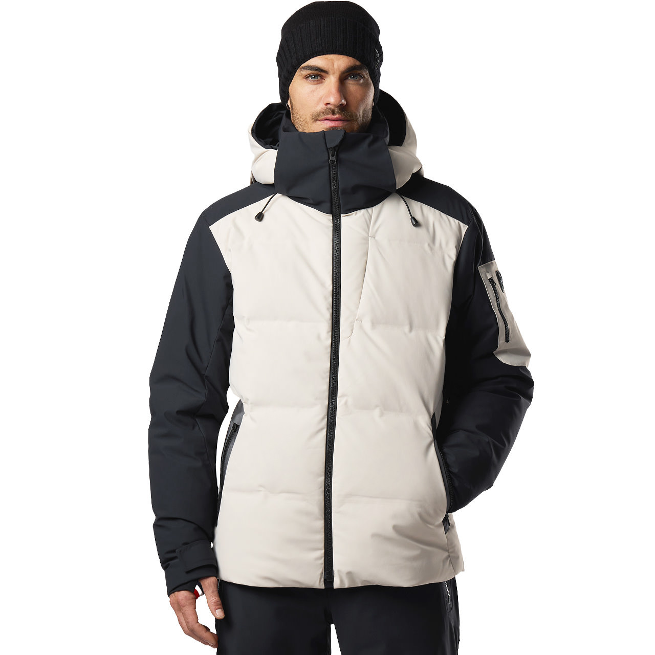 Rossignol Skiwear Herren Skijacke SNOWBLAZE DOWN silver cloud/black - M
