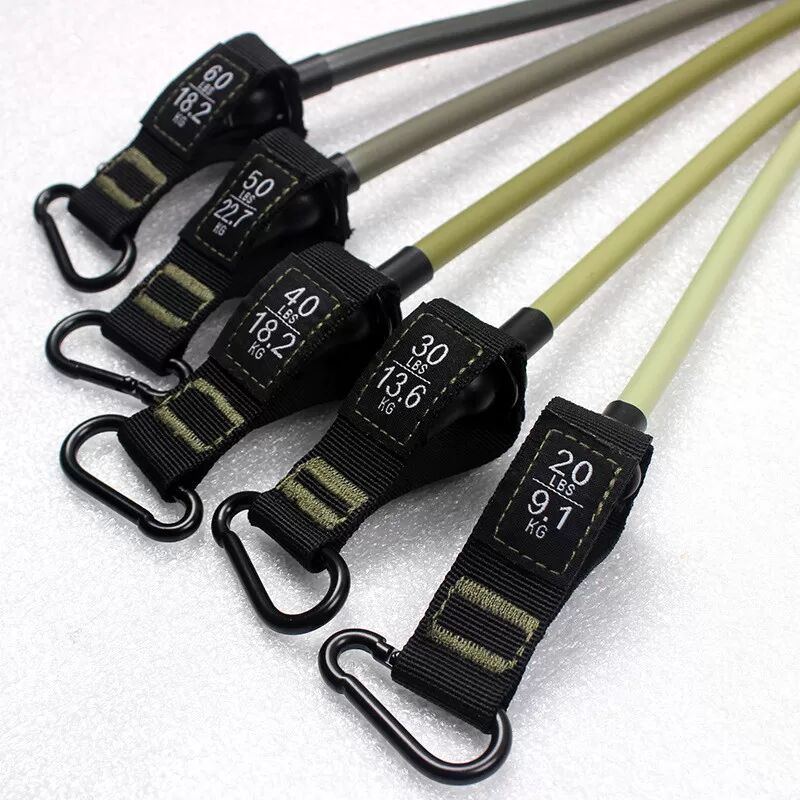 INF 11-teiliges Widerstandsband-Set, 200 lbs, für das Heimtraining
