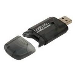 LogiLink Cardreader USB 2.0 Stick for SD/MMC - Kartenleser - 8-in-1 (MMC, SD, RS-MMC, MMCmobile, SDHC) CR0007