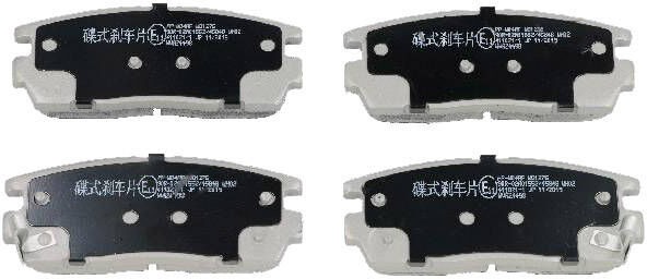 ASHIKA 51-0W-W04 Brake pad set