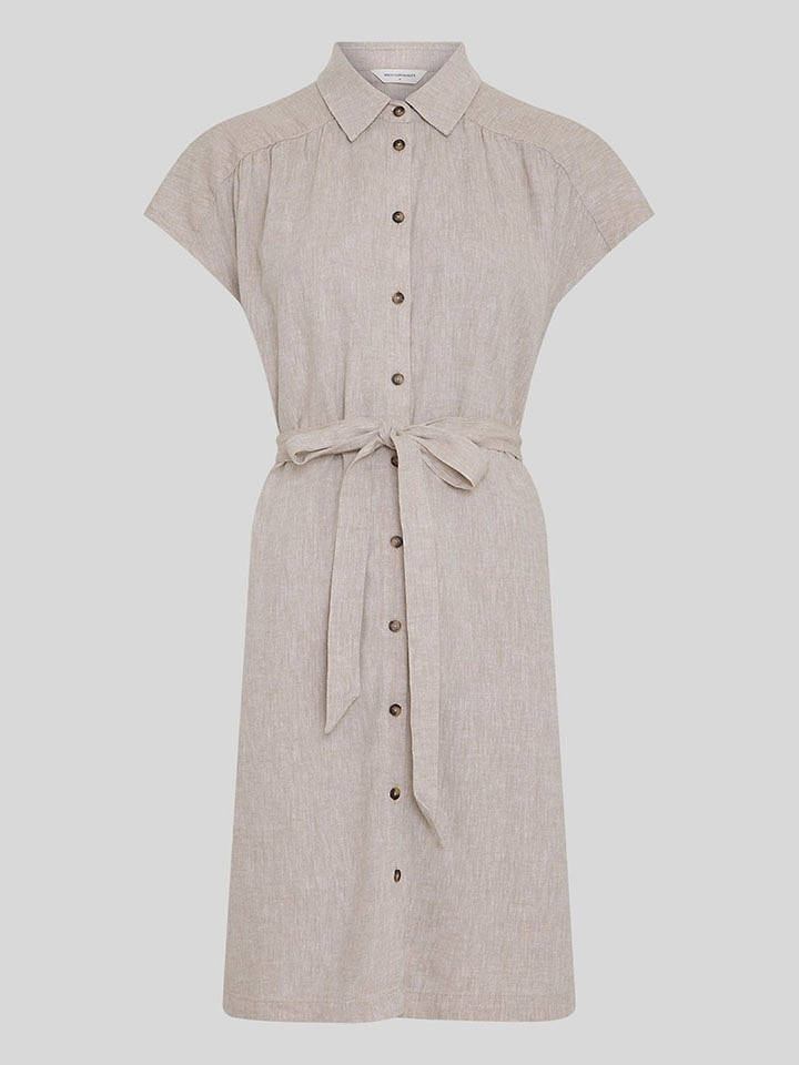 MOSS COPENHAGEN Kleid "Viana" in Sand - XS
