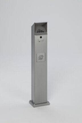 VAR Poubelle cendrier sur pied SG 115 argent 2 l/5 l (3953)
