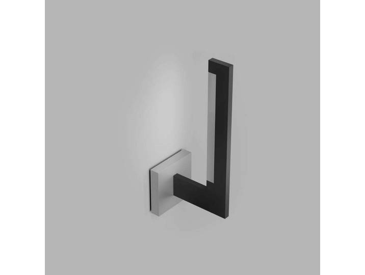 Inlay W2 Linear Wandlampe, schwarz/silber - Light-Point LIGHT-POINT Design by Studio F.A. Porsche - Wohnzimmer - Aluminium