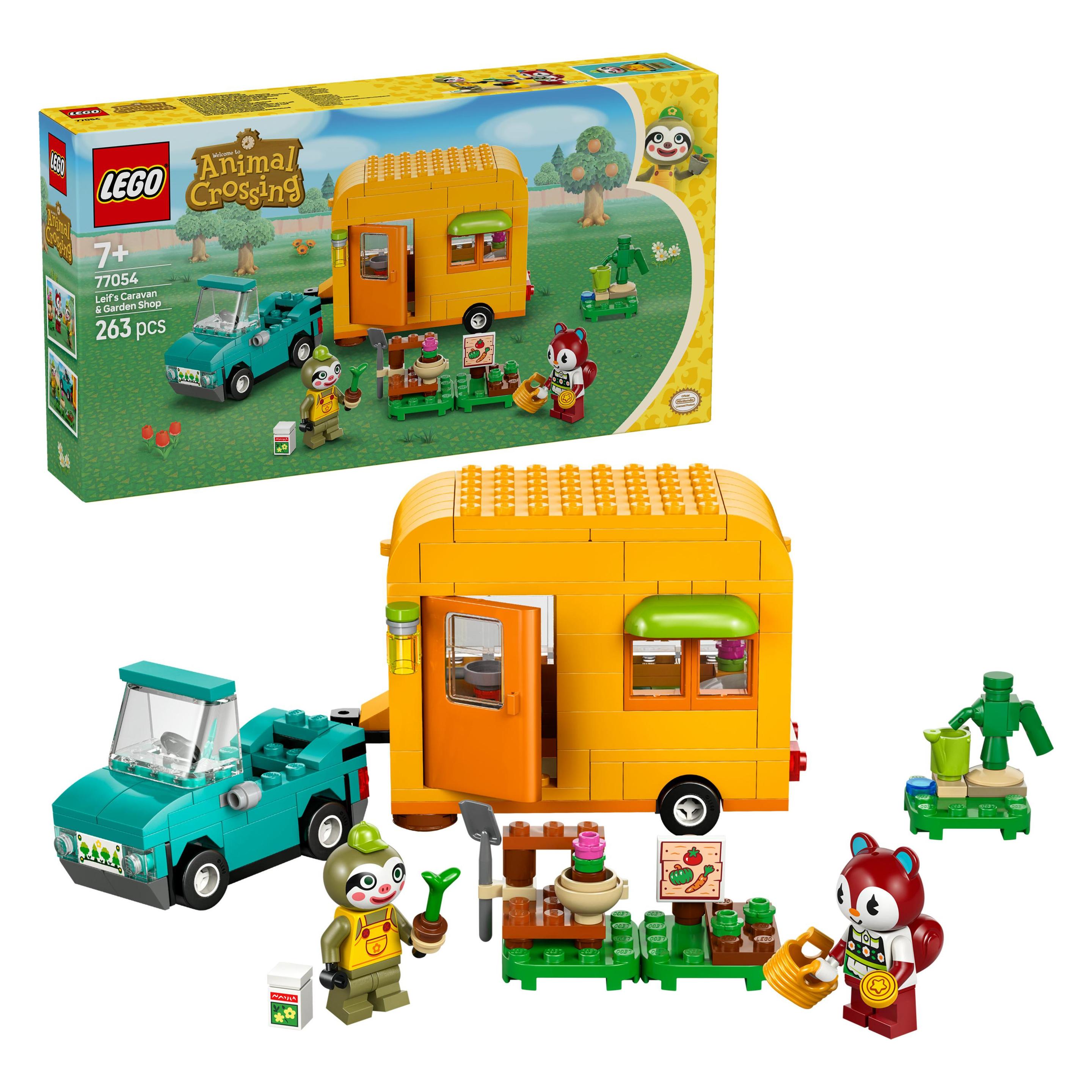 LEGO Gerds Wohnwagen & Gärtnerei (LEGO Animal Crossing) (77054)