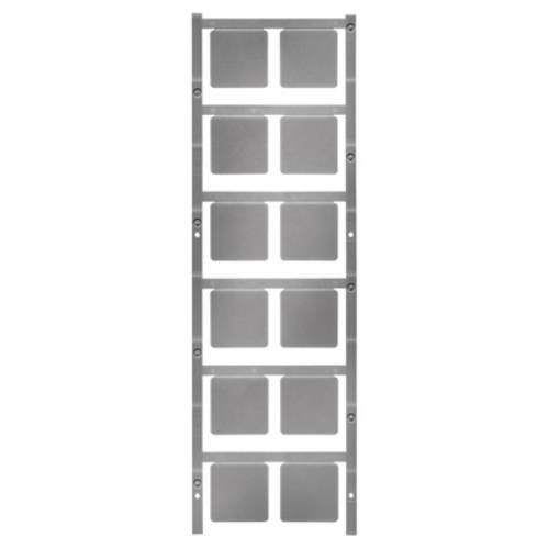 Weidmüller 1773230000 SM 27/27 NEUTRAL SI Gerätemarkierung Montage-Art: aufkleben Beschriftungsfläche: 27 x 27mm Silber Anzahl