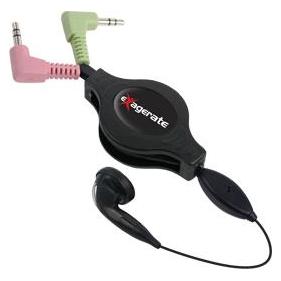 Hamlet Aufrollbares Voip-Headsetkabel mit Mikrofon bis zu 1,2 Meter (Kabelgebunden) (XRCAUMI)