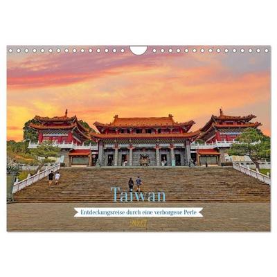 Taiwan – Entdeckungsreise durch eine verborgene Perle (Wandkalender 2027 DIN A4 quer), CALVENDO Monatskalender