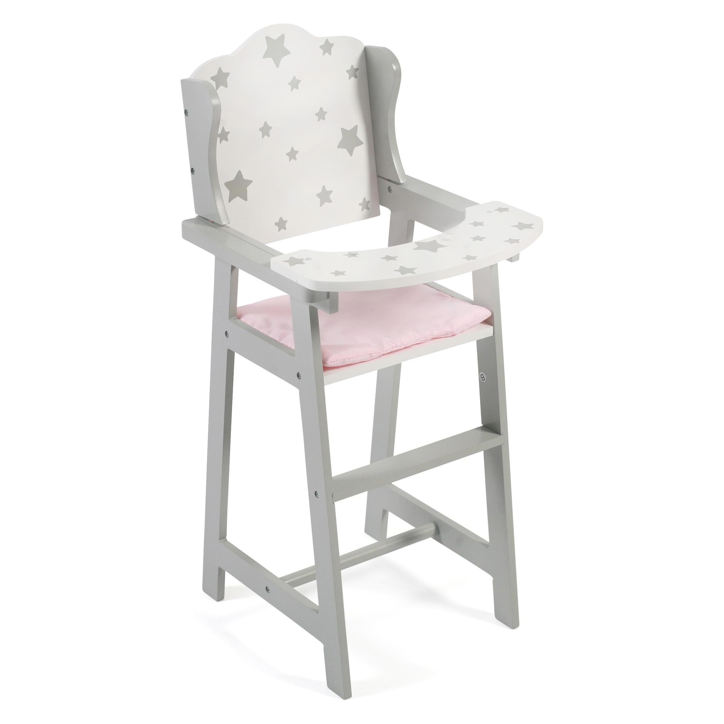 Bayer Chic 2000 Puppen-Hochstuhl Stars grey (501 95)
