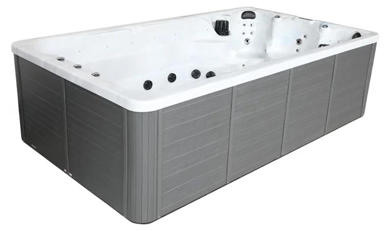 Relaxpool Sprudelbad Outdoor Whirlpool Hydromassagewanne Massagebad 398x230cm