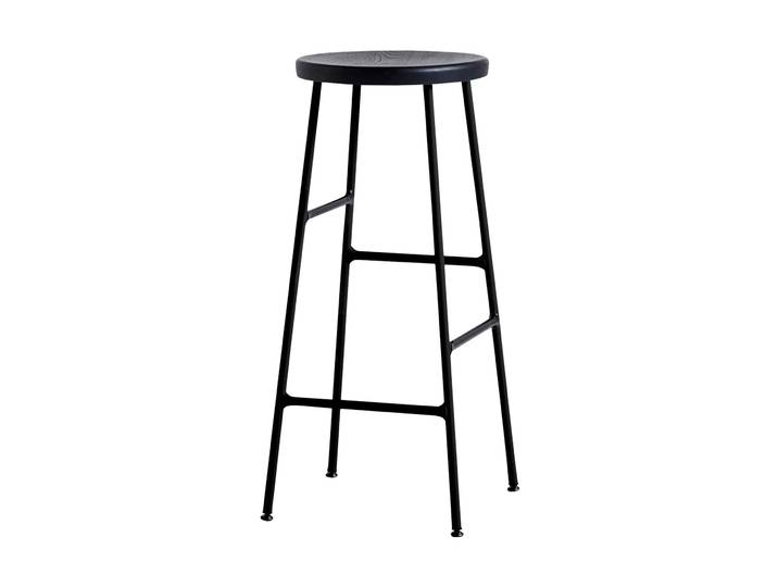 HAY Cornet Barhocker 75 cm Soft black oak-soft black