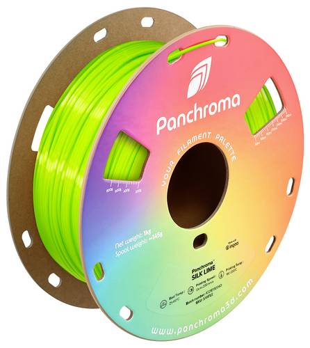 Polymaker Panchroma Silk PLA Filament, 1,75mm, 1kg - Farbton: Silk Lime