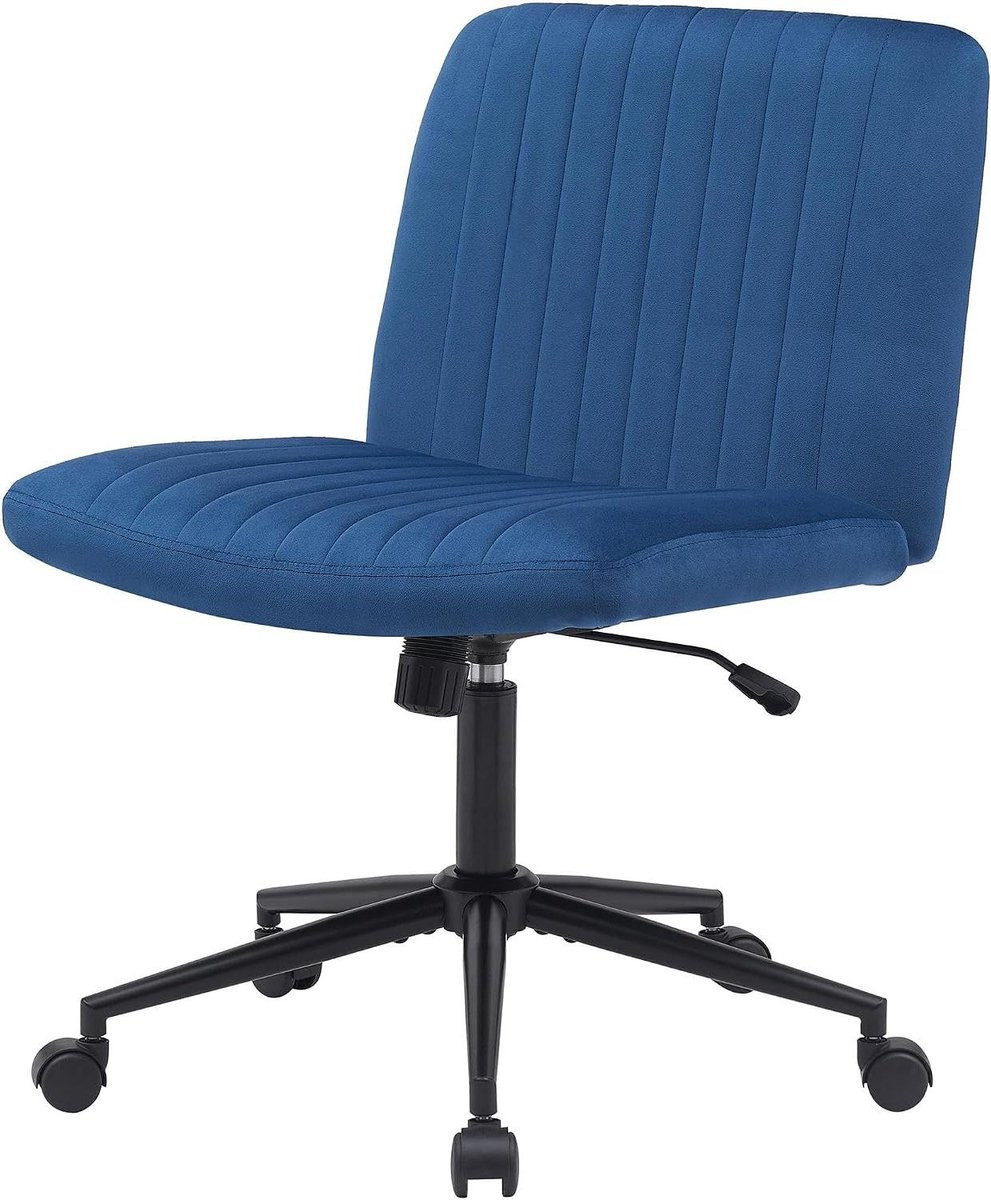 Ergonomische bureaustoel met 360 graden draaibaar vermogen - Blauw