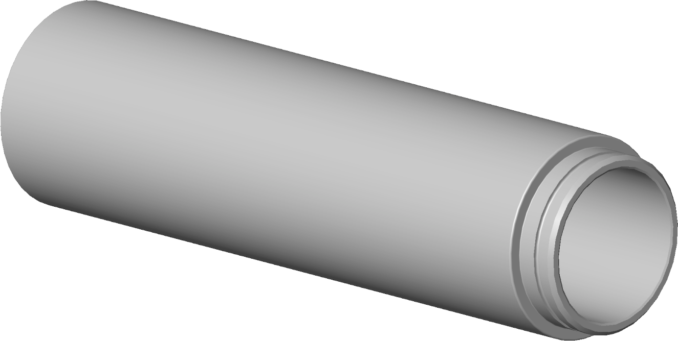Dornbracht corps 092822306-06 092822306 D.48 x 176 mm platine mat