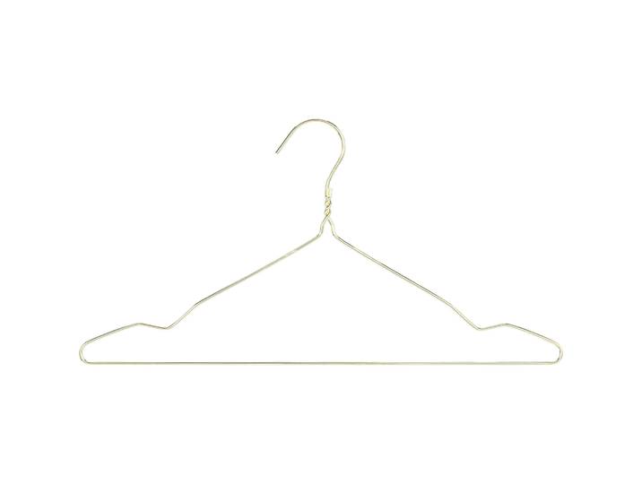 Kleiderbügel Saba gold Metall Set