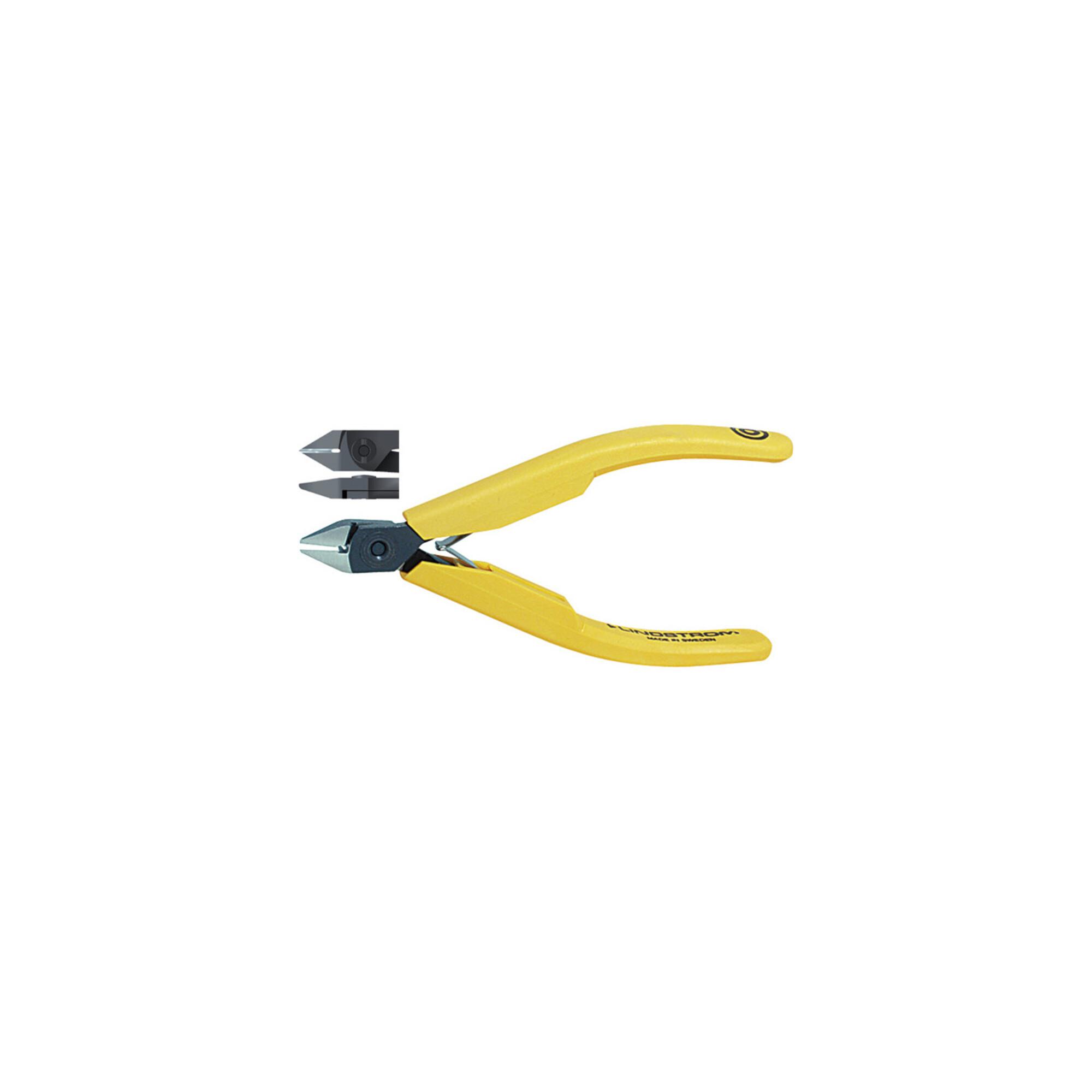Lindström Elektronik-Seitenschneider, spitzer Kopf, KW, ganze Länge: 110 mm (8145)
