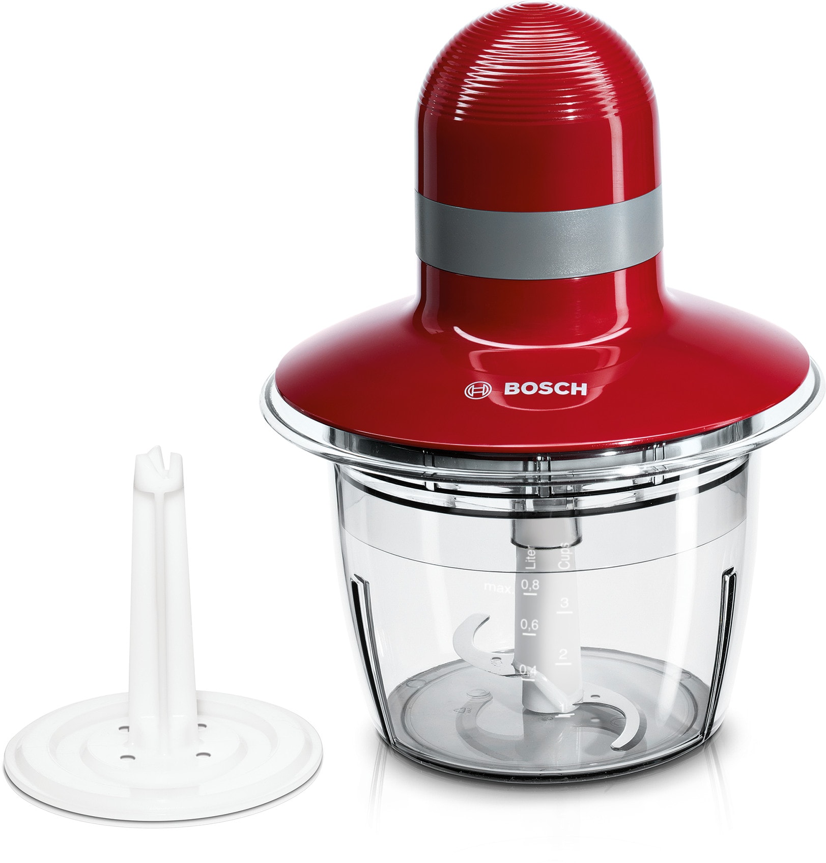 Bosch MMR08R2 Chopper Kunststoff rot / grau