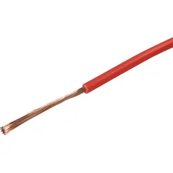 HERTH&BUSS Kabel, FLY, 1-adrig, 5m rot - 51275406005 - rot