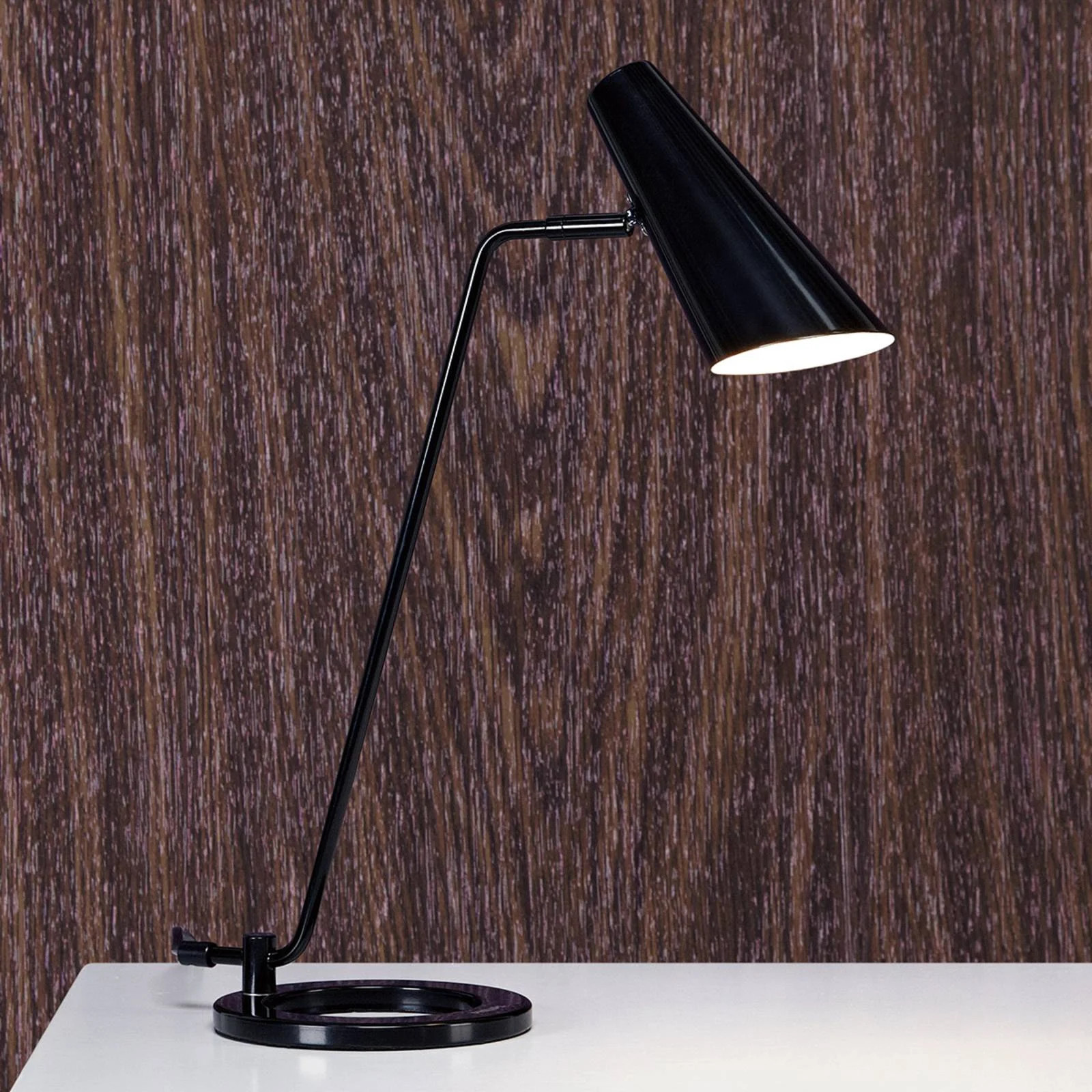 Markslöjd Cal tafellamp zwart metaal Scandinavisch design