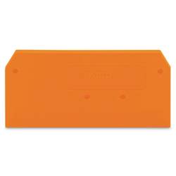 WAGO 281-329 Abschluss- und Trennplatte Orange 100 St.