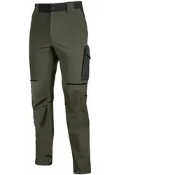 Stretch Bundhose "WORLD" Future - XXL (DE size: XL) - dark green